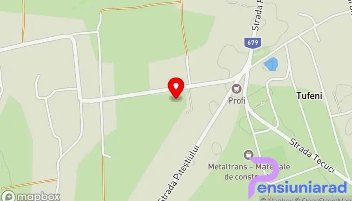 Tufeni -  Hartă - Tufeni