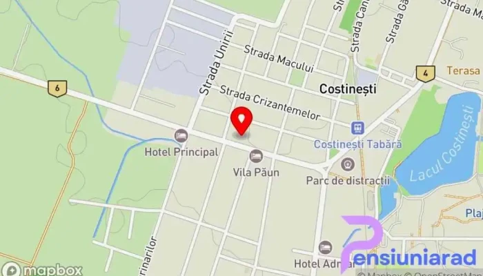 Vila Ana Seby Hartă - Costinești
