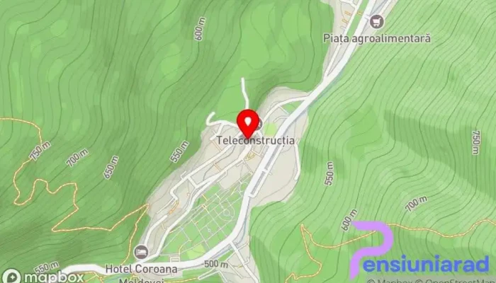 Vila Pufu -  Hartă - Slănic Moldova