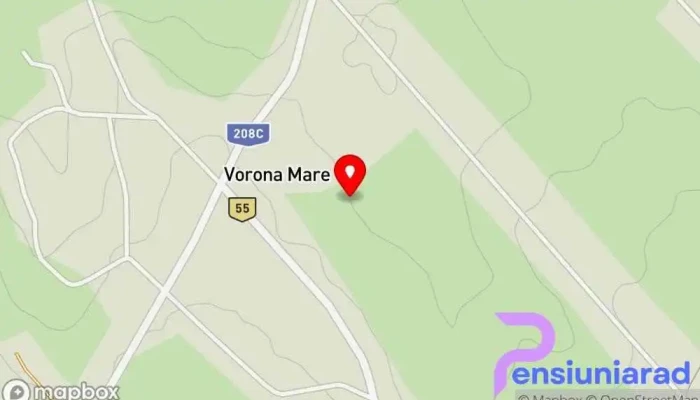 Vorona Mare -  Hartă - Vorona Mare