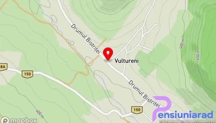Vultureni -  Hartă - Vultureni