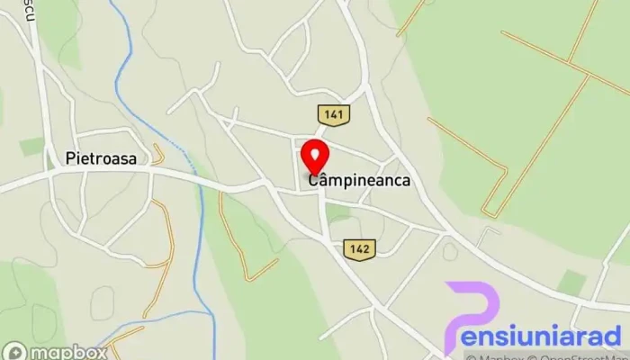 Wow Cazare -  Hartă - Cîmpineanca