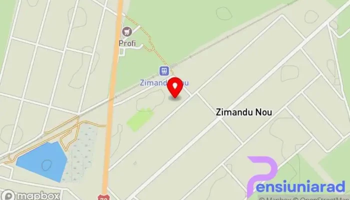Zimandu Nou -  Hartă - Zimandu Nou